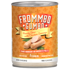 Fromm Frommbo Gumbo Hearty Stew Canned Dog Food, Chicken Sausage