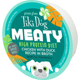 Tiki Dog Meaty Wet Dog Food, Chicken & Duck