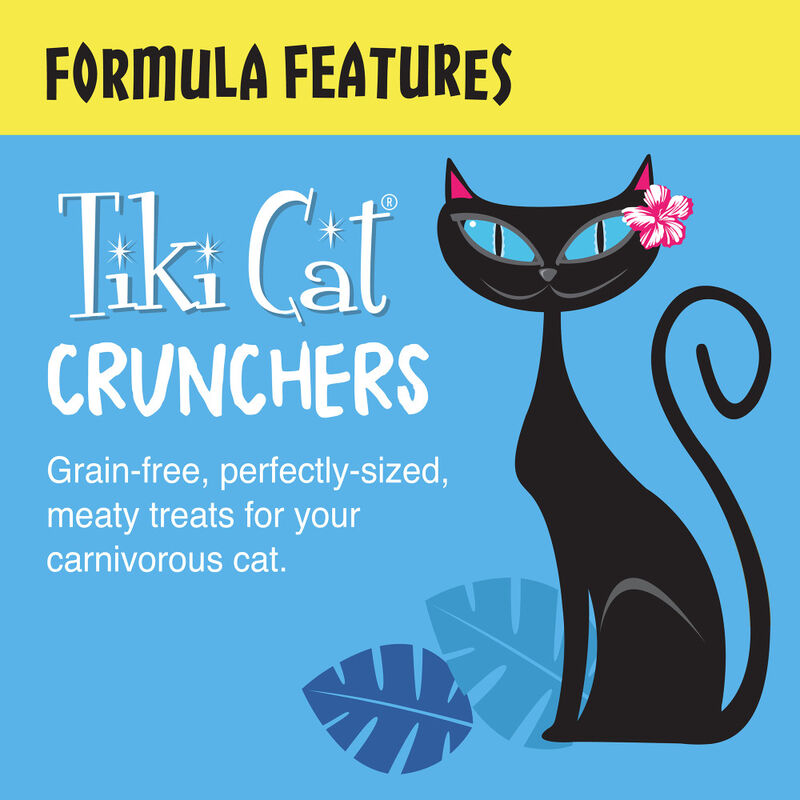 Tiki Cat Crunchers Baked Cat Treats, Tuna, 2-oz image number null