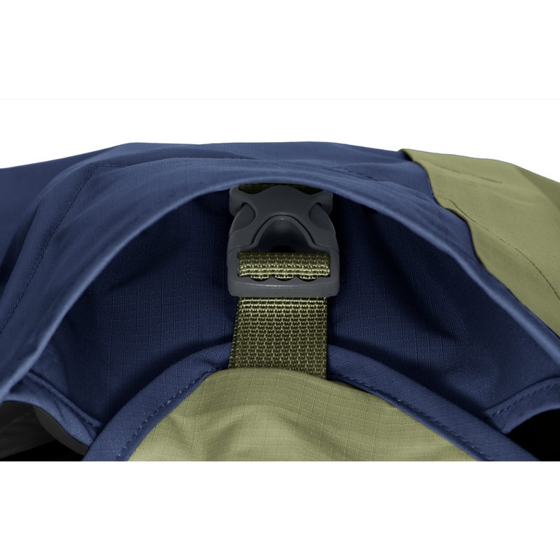 Ruffwear Sun Shower Dog Raincoat, Midnight Blue image number null