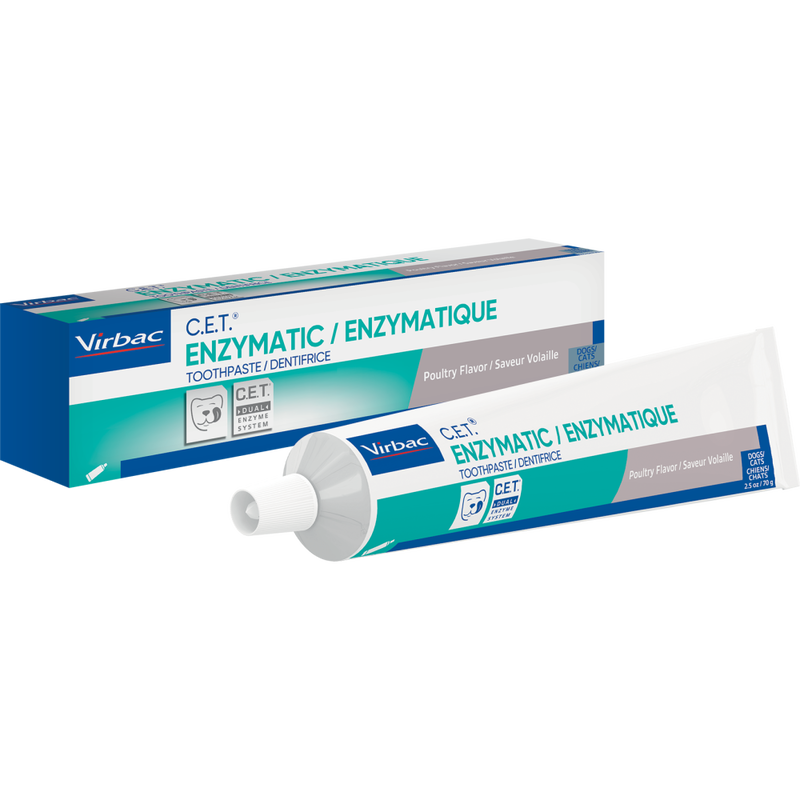 Cat enzymatic toothpaste top