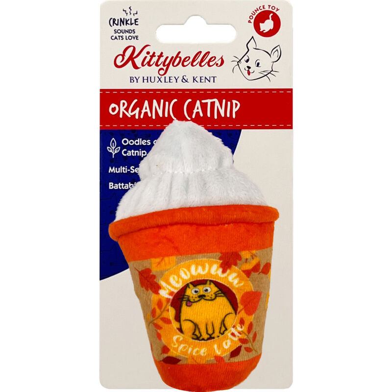 Huxley & Kent Halloween Cat Toy, Meow Spice Latte image number null