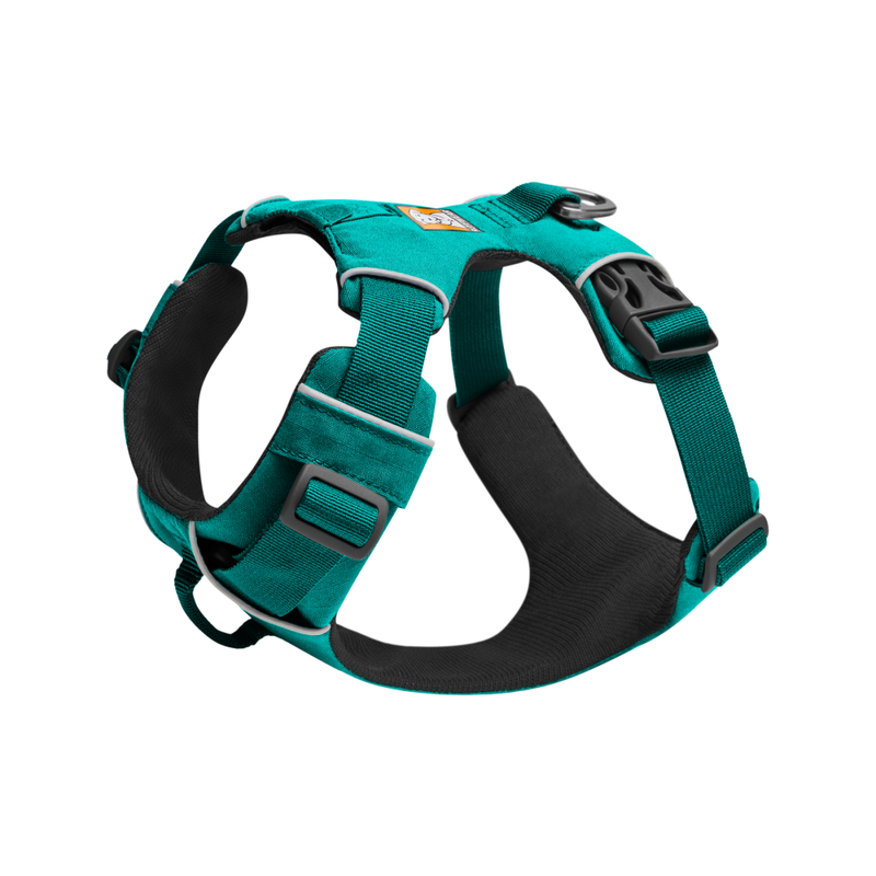 Ruffwear Front Range Dog Harness, Aurora Teal image number null