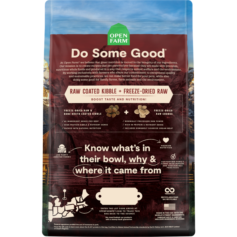 Open Farm RawMix Grain-Free Dry Dog Food, Front Range image number null
