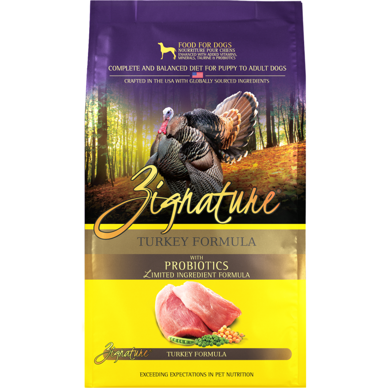 Mud Bay Buy Zignature Limited Ingredient Dry Dog Food Turkey 4 lb for USD 14.99 MudBay