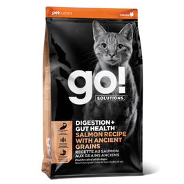 Go! Solutions Digestion + Gut Health Dry Cat Food, Salmon & Ancient Grains