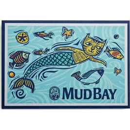 Mud Bay Cat Placement, Salish Sea, 13-in x 19-in