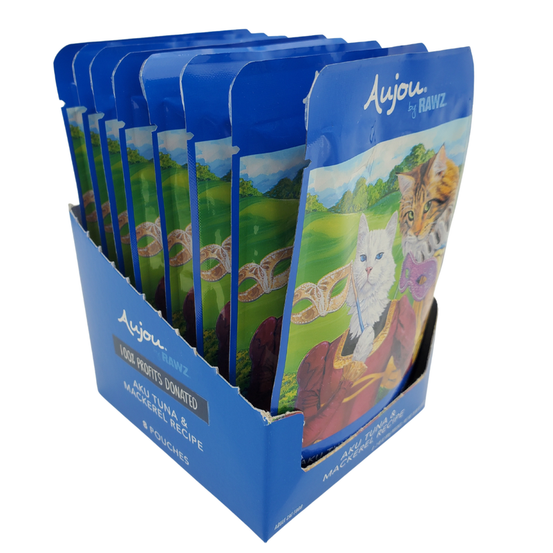 Mud Bay Buy Rawz Aujou Wet Cat Food Aku Tuna Mackerel 2.46