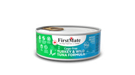 FirstMate 50/50 Grain-Free Canned Cat Food, Turkey & Tuna