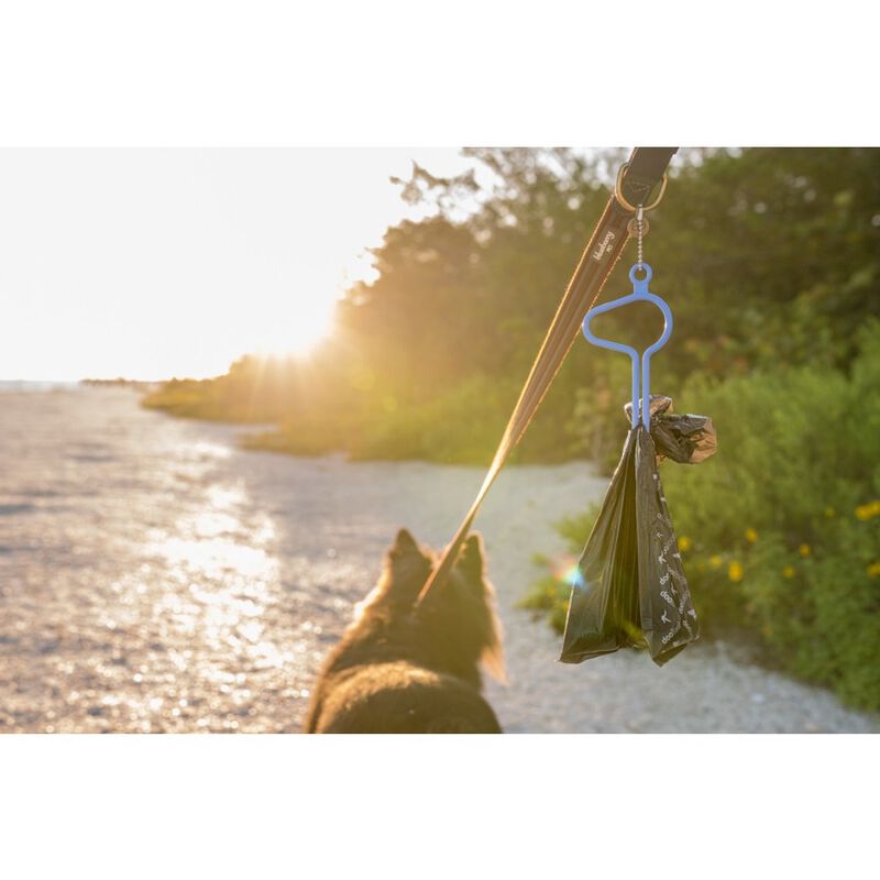 DooLoop Dog Waste Bag Holder, Gray