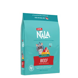 Love Nala Air Dried Cat Food, Beef