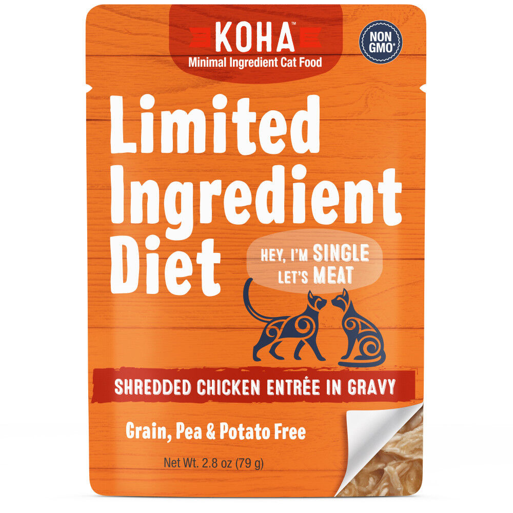 Mud Bay Buy Koha Cat Limited Ingredient Shredded Chicken Entree