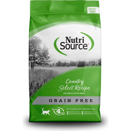 NutriSource Grain Free Dry Cat Food, Country Select