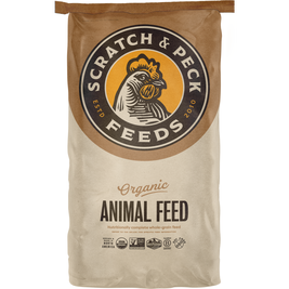 Scratch and Peck Feeds Chicken Supplement, Organic Scratch + Corn