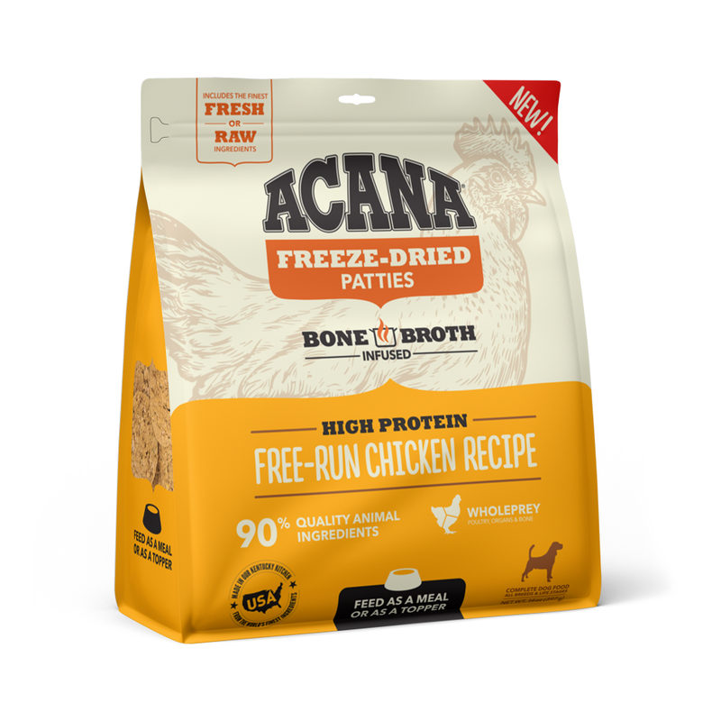 Acana Raw Freeze Dried Dog Food Free Run Chicken