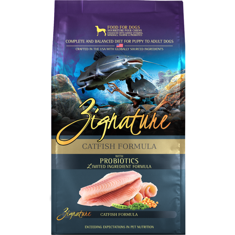 Mud Bay Buy Zignature Limited Ingredient Dry Dog Food Catfish for USD 14.99 70.99 MudBay