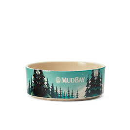 Mud Bay Round Dog Bowl, Evergreen, 5-in, 2-cups