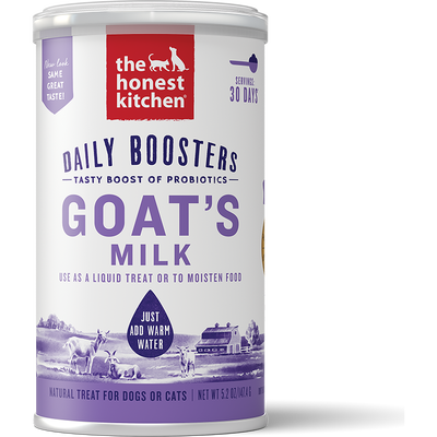 The Honest Kitchen Daily Boosters Dehydrated Pet Food Topper, Goat's Milk, 5.2-oz