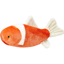 Fluff & Tuff Squeakerless  Dog Toy, Finn Koi, Large