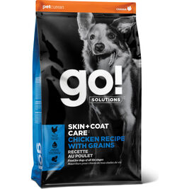 Go! Solutions Skin + Coat Care Dry Dog Food, Chicken & Grains