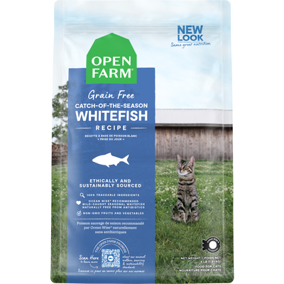 Open Farm Grain-Free Dry Cat Food, Whitefish
