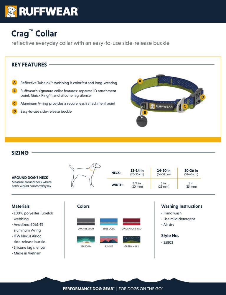 Crag collar shop
