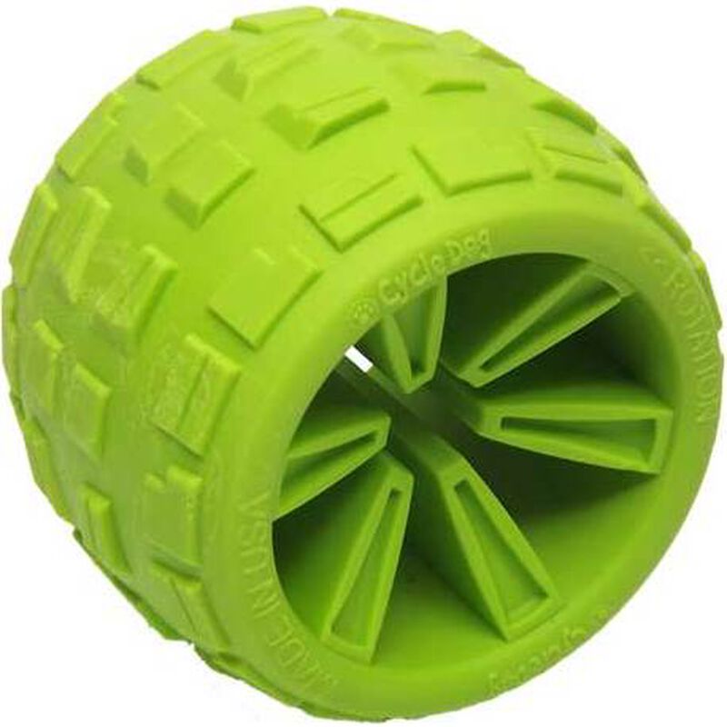 Cycle Dog Ecolast High Roller Plus Ball Dog Toy, Green image number null