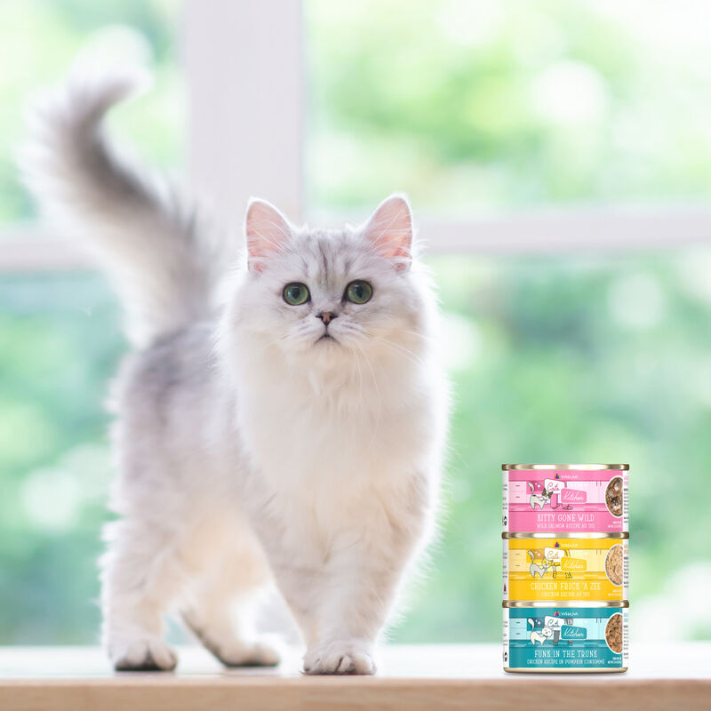 Cats in the Kitchen Originals Canned Cat Food, Fowl Ball, Chicken & Turkey, 6-oz image number null