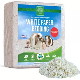 Small Pet Select Bedding, White Paper, 56-L