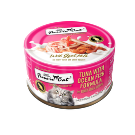 Fussie Cat Super Premium Goat Milk Canned Cat Food, Tuna & Ocean Fish