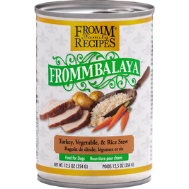 Fromm Frommbalaya Canned Dog Food, Turkey, Vegetable, & Rice Stew