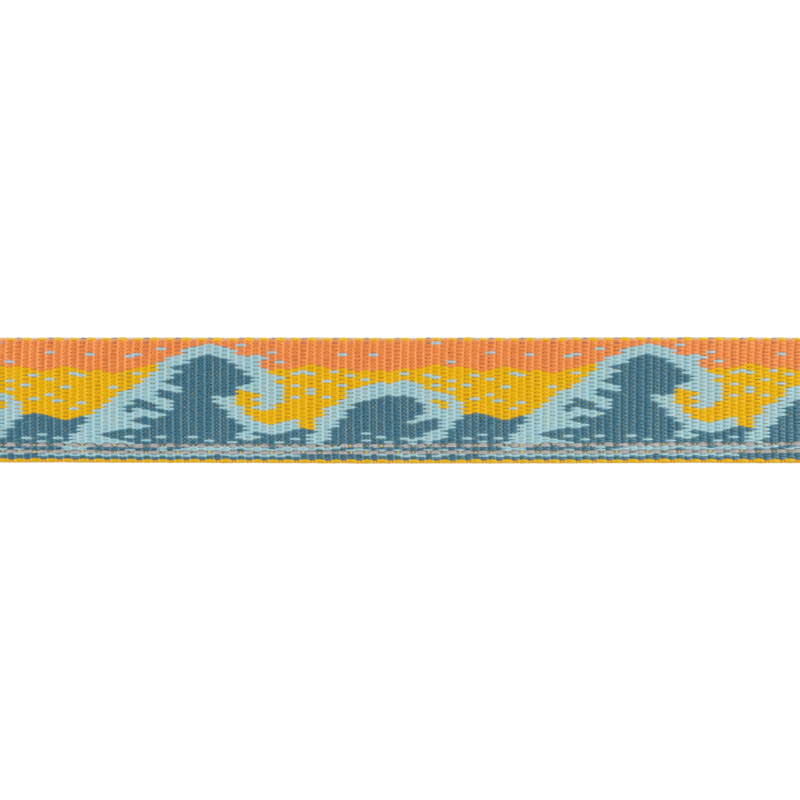 Ruffwear Crag Reflective Dog Collar, Rising Wave image number null