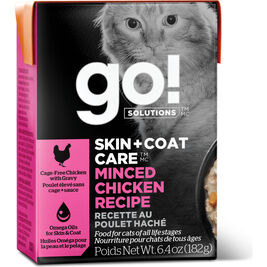 Go! Solutions Skin + Coat Care Wet Cat Food, Chicken & Grains