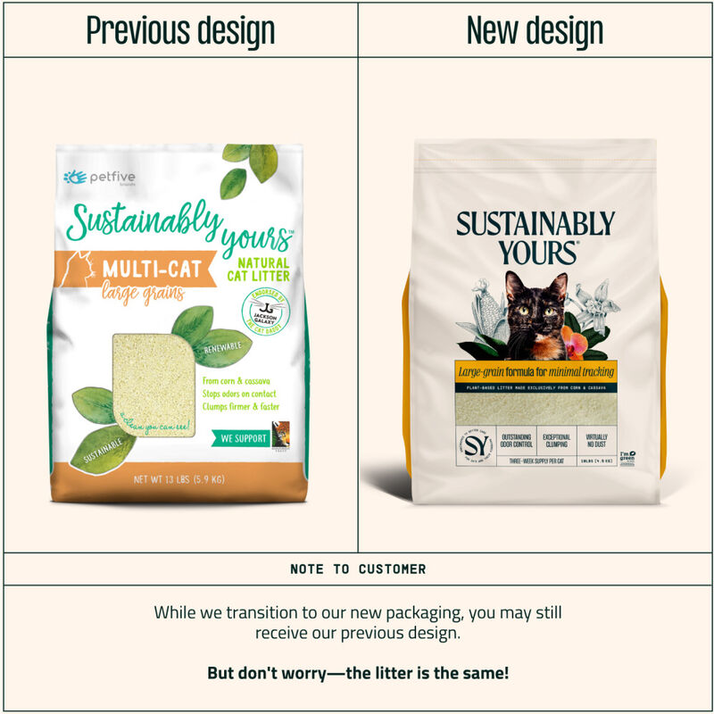 Mud Bay Buy Sustainably Yours Cat Litter, LargeGrain for USD 23.9944.99 MudBay