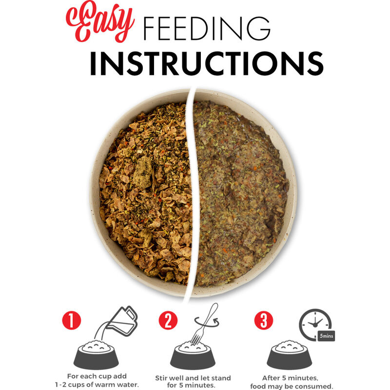 Grandma Lucy's Macanna Freeze-Dried Dog Food, Turkey, 3-lb image number null
