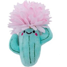 Great & Small Fiesta Cat Toy, Cactus with Pink Flower