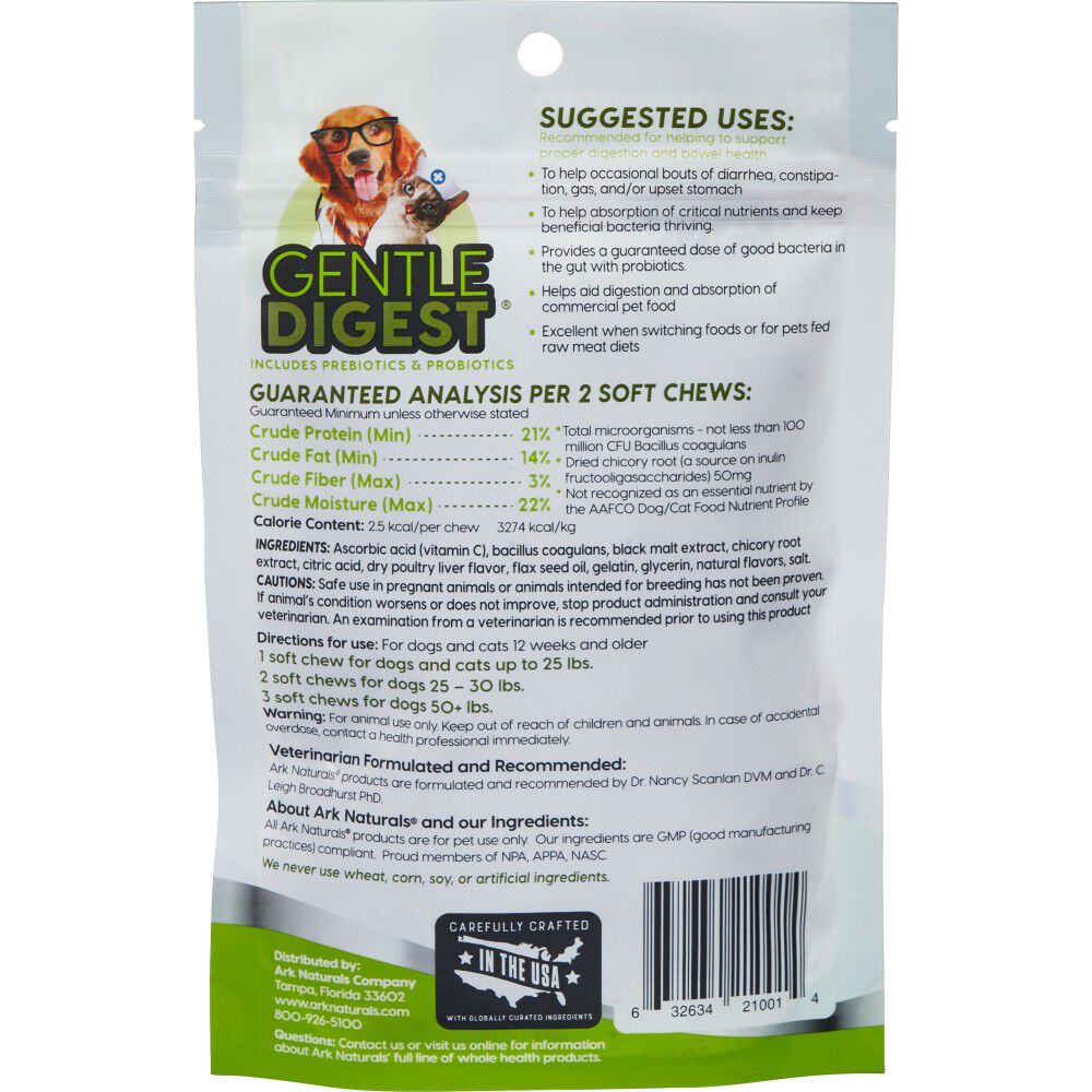 Gentle digest for dogs sales