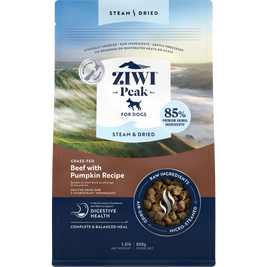 ZIWI Peak Steam & Dried Dog Food, Beef & Pumpkin