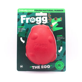 Frogg Rubber Dog Toy, Egg