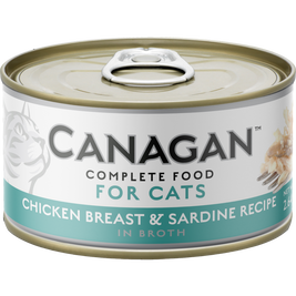Canagan Grain-Free Canned Cat Food, Chicken & Sardine
