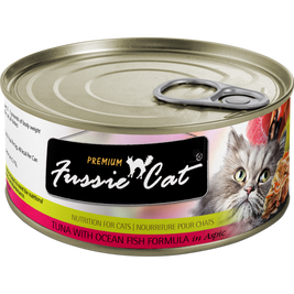 Fussie Cat Premium Tuna with Ocean Fish in Aspic