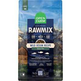 Open Farm RawMix Grain-Free Dry Cat Food, Wild Ocean, 2.25-lb