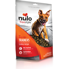 Nulo Freestyle Grain-Free Dog Training Treats, Turkey, 4-oz