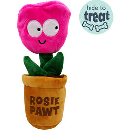 Huxley & Kent Seek 'N Treat Dog Toy, Rosie Pawt, Small