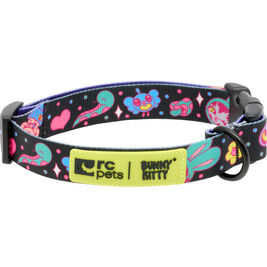 RC Pets Artist Series Dog Collar, Bunny Kitty