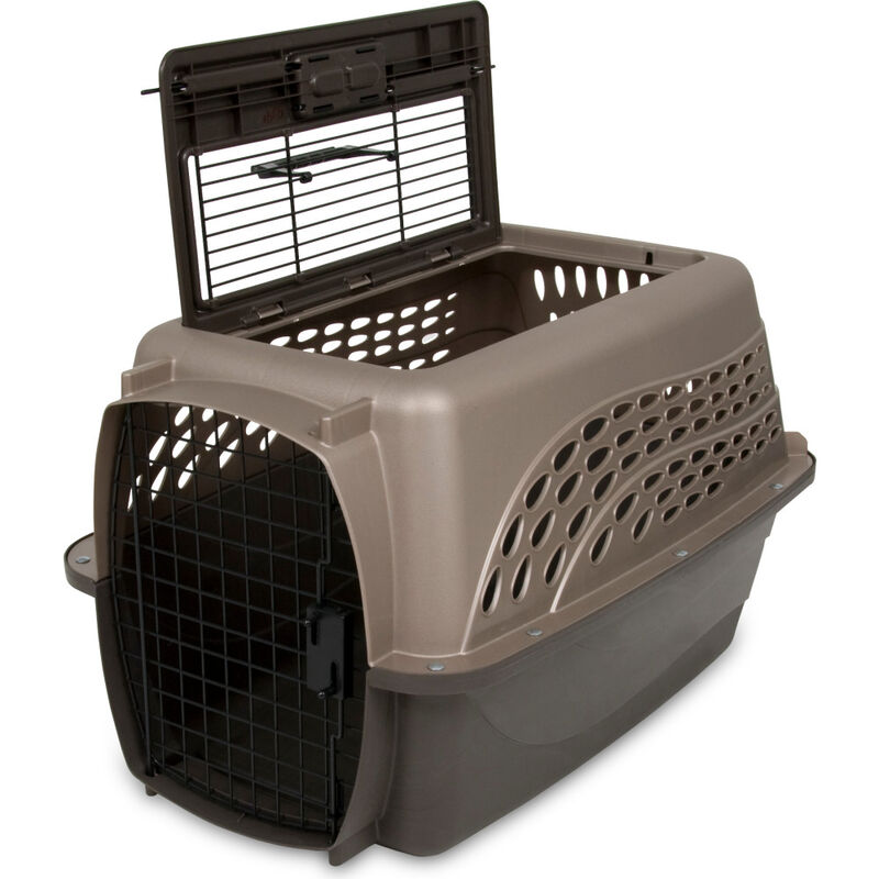 Mud Bay, Buy Petmate 2-Door Top Load Pet Kennel, Tan, 24-in for USD 54.99