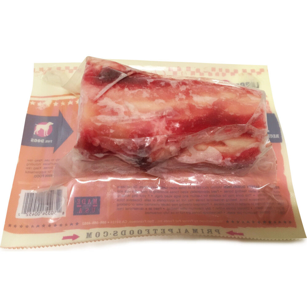 Mud Bay Buy Primal Raw Frozen Beef Marrow Bone Dog Treat Large