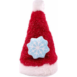 Great & Small Holiday Dog Toy, Santa Hat, Small