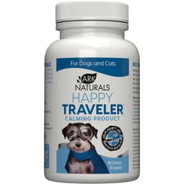 Ark Naturals Happy Traveler Capsules Dog & Cat Calming Supplement, 30-count