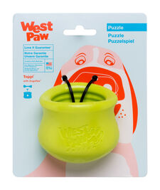 West Paw Zogoflex Dog Toy, Toppl, Green